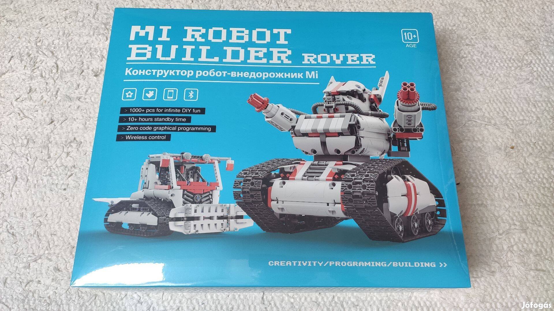 Mi Robot Builder Rover - Lego kompatibilis szett - Mobil App,bontatlan