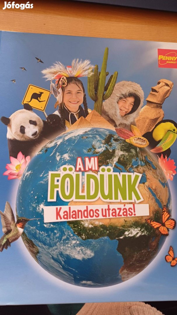 Mi földünk matricás album üres +matricák