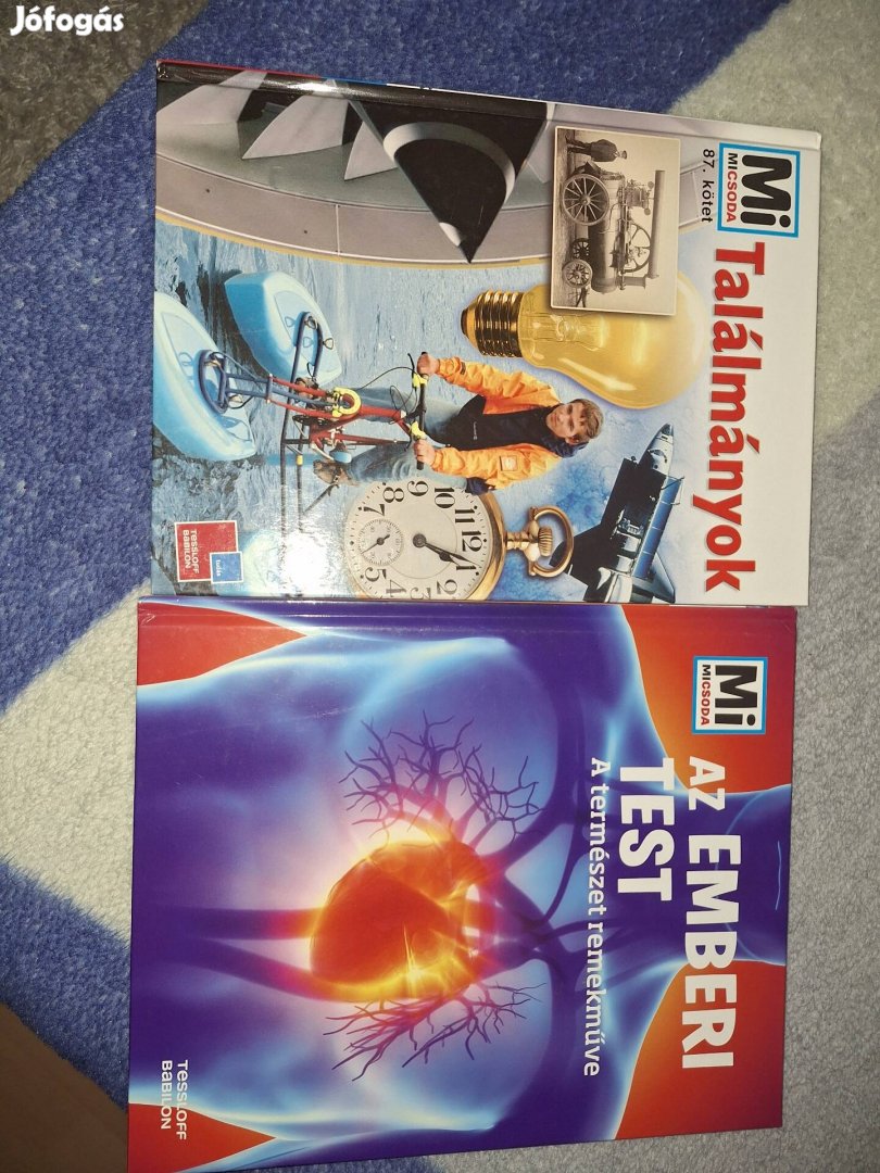 Mi micsoda 2 db könyv