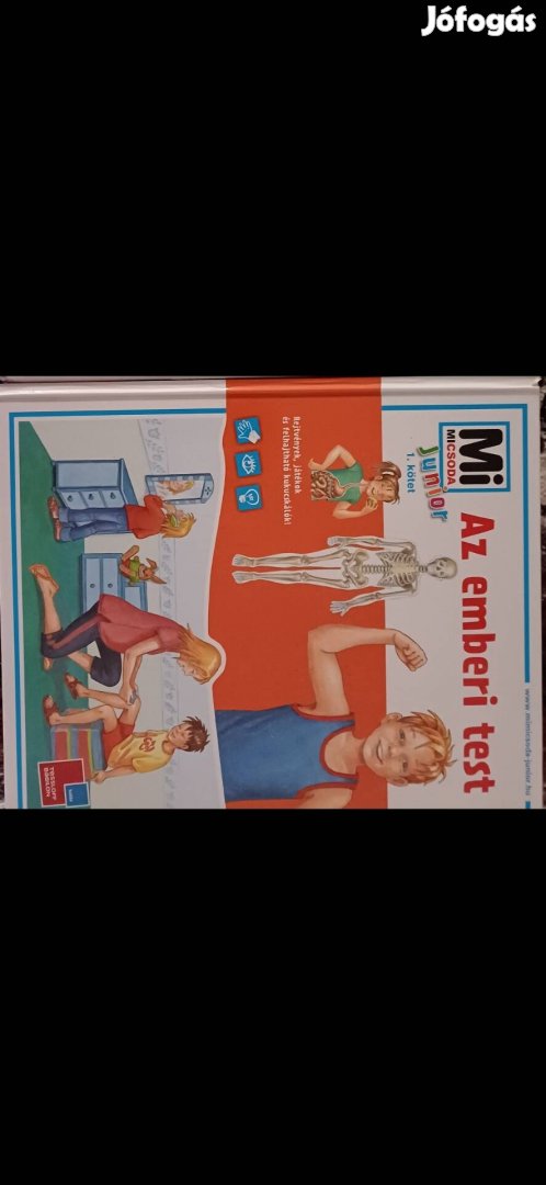 Mi micsoda Junior: Az emberi test c. könyv
