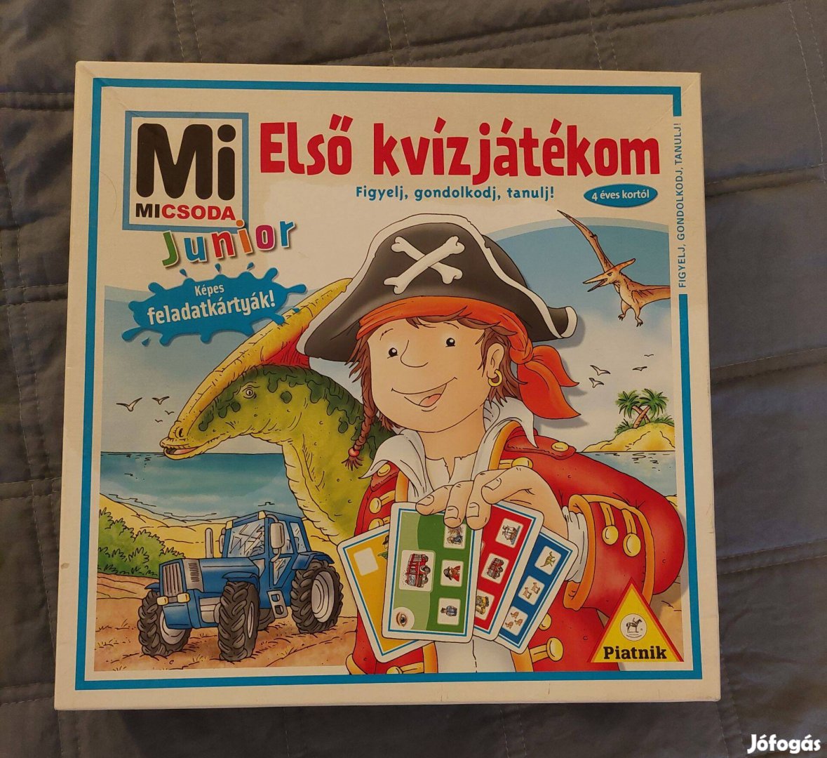 Mi micsoda Junior első kvízjátékom társasjáték gyerekeknek