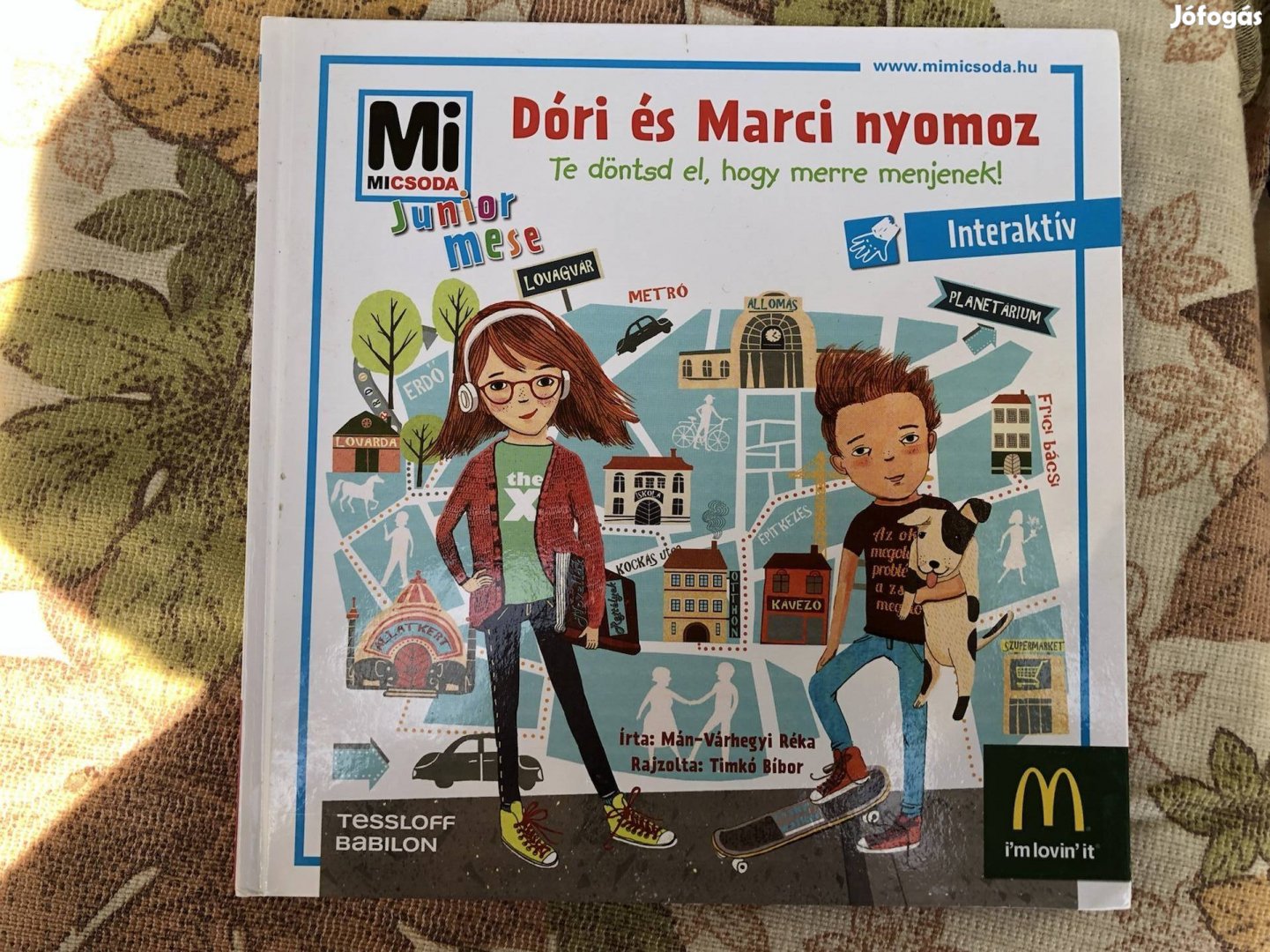 Mi micsoda gyerekkönyv :Dóri és Marci nyomoz 850 Ft 