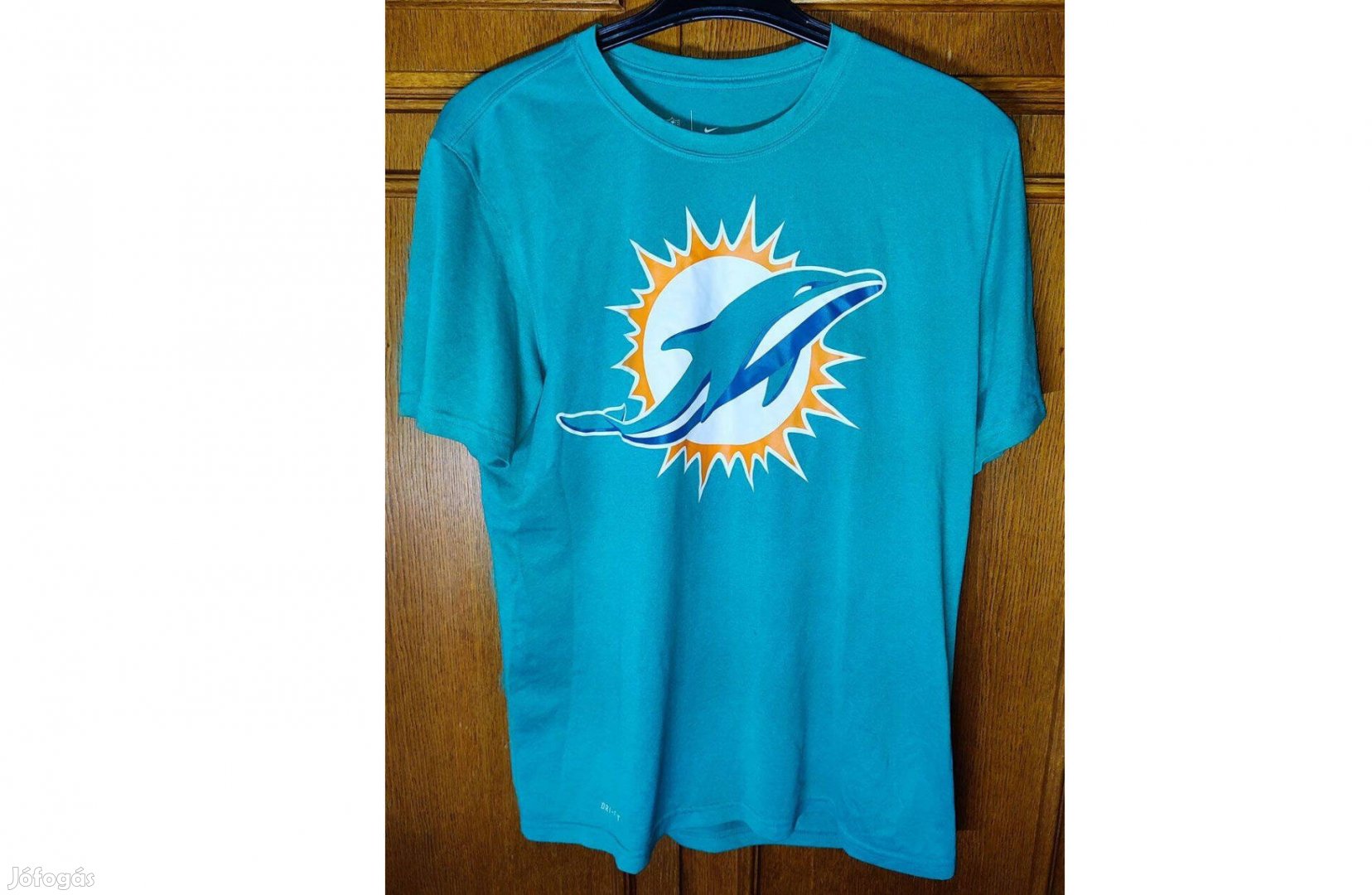 Miami Dolphin eredeti Nike NFL póló (M)