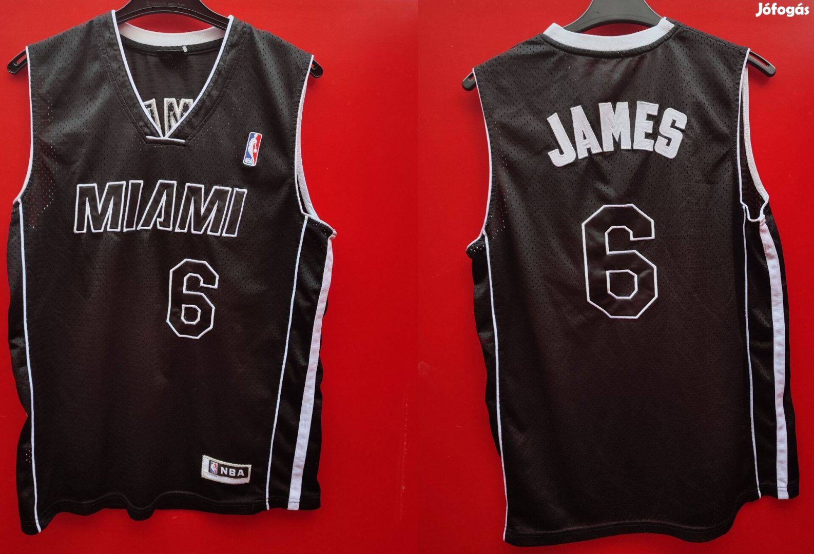 Miami Heat Lebron James szurkolói NBA mez