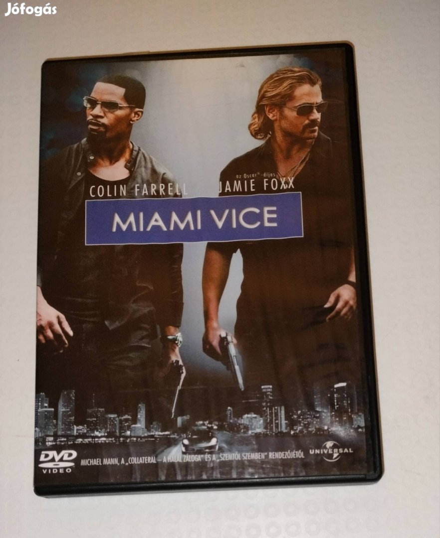 Miami Vice dvd Colin Farrel, Jamie Foxx 