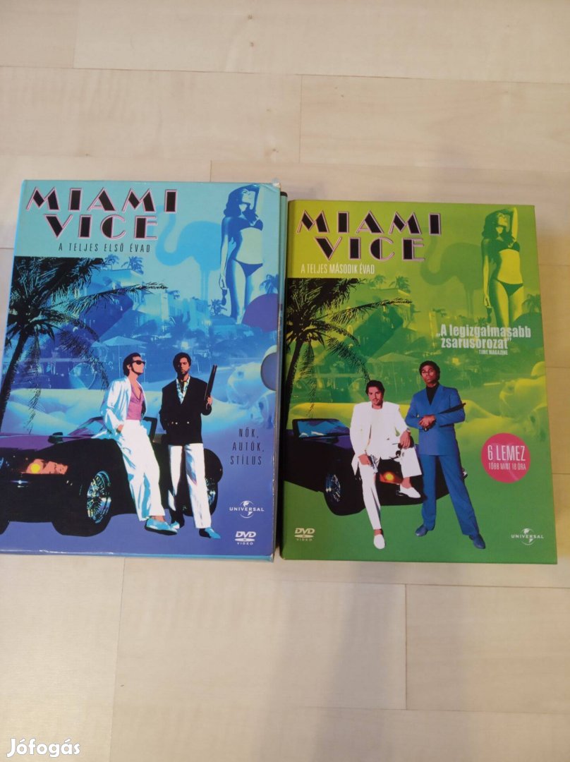 Miami Vice dvd évadok