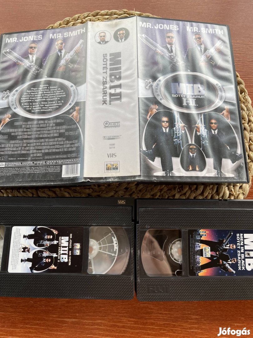 Mib 1,2 vhs kazetta