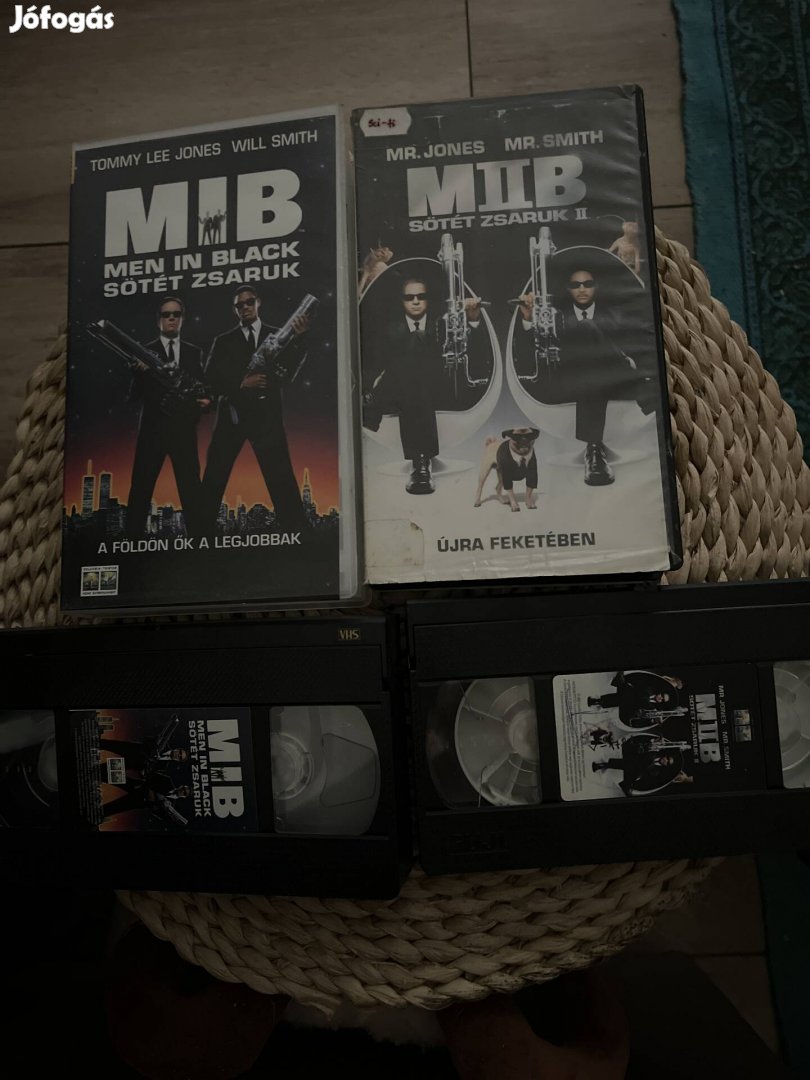 Mib 1-2 vhs pakk film