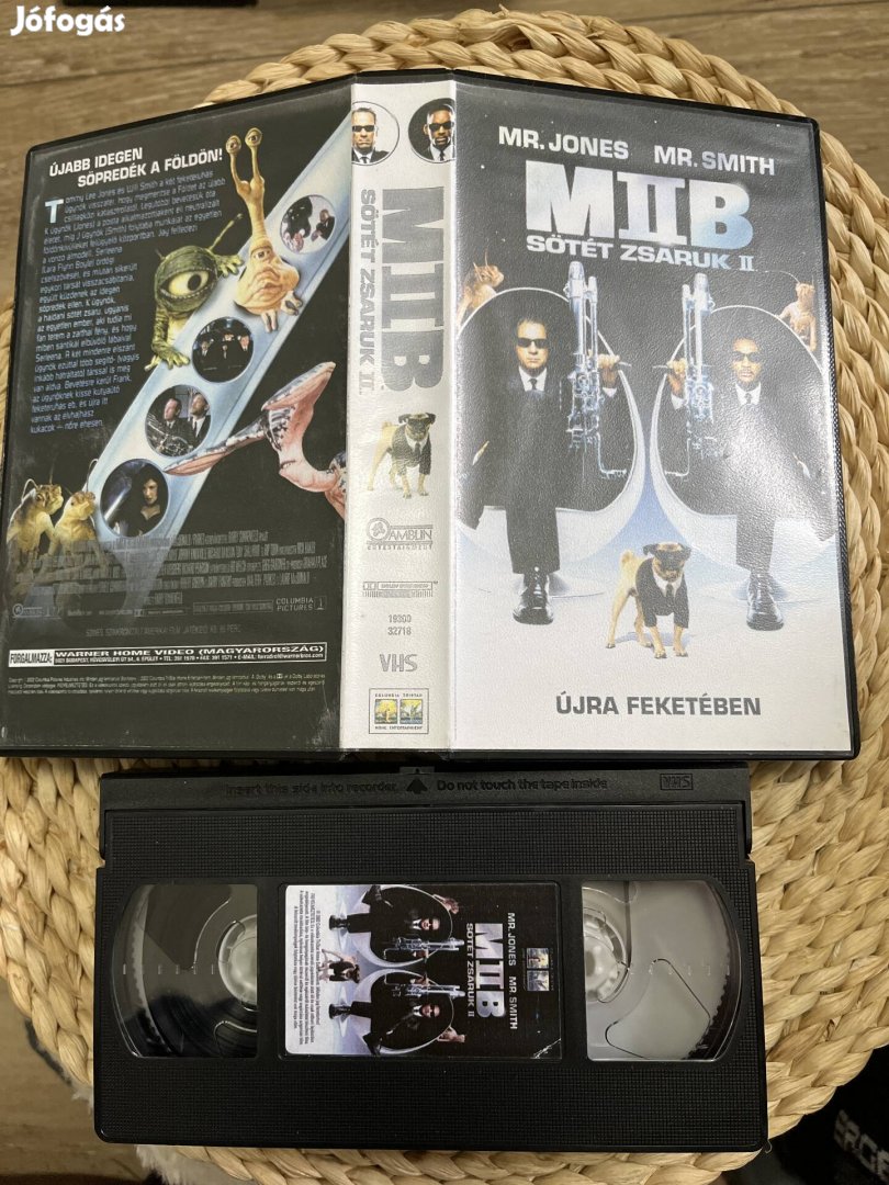 Mib 2 sötét zsaruk vhs