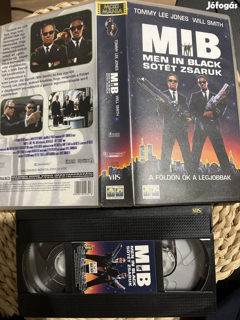 Mib sötét zsaruk vhs