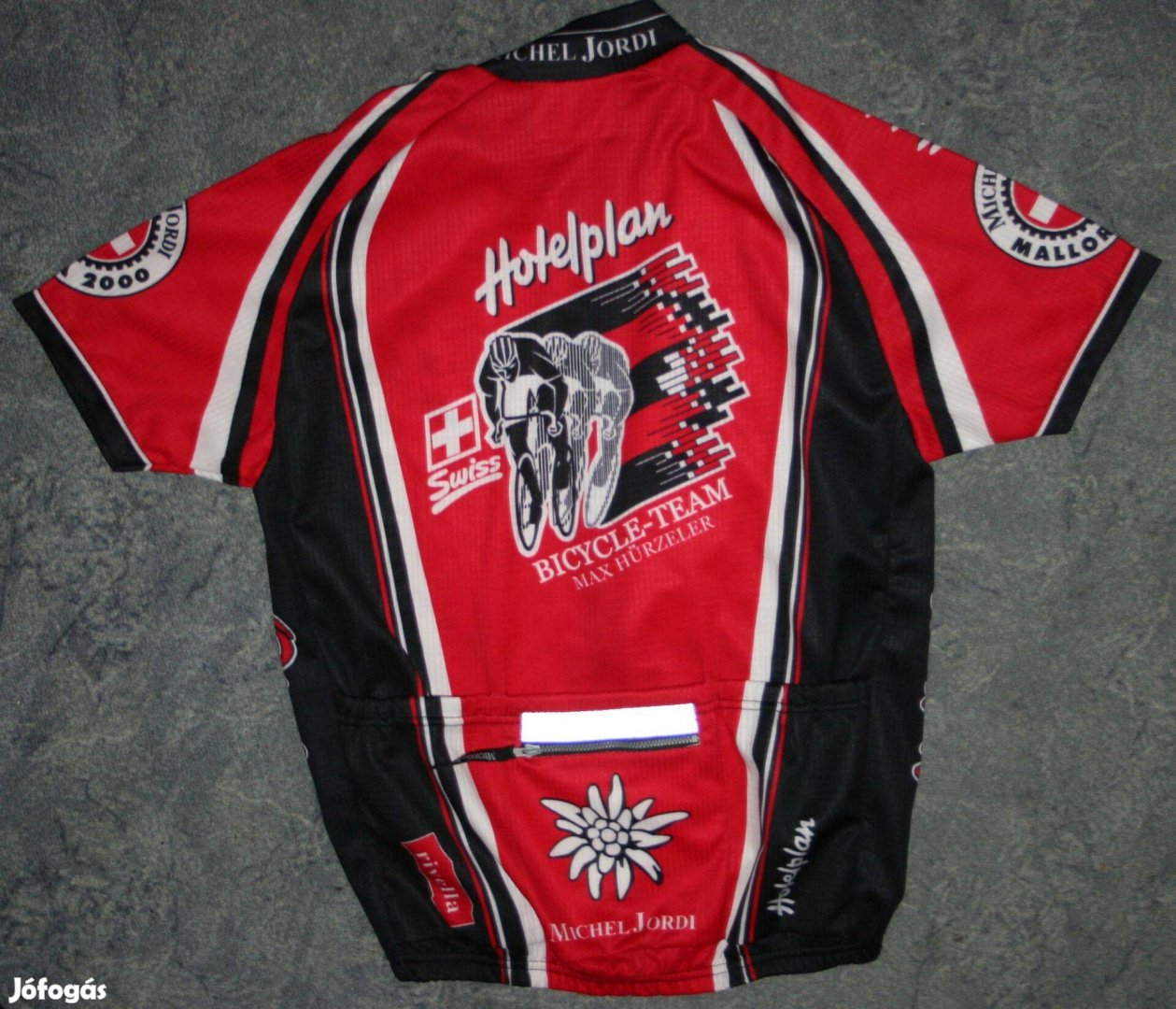 Micehele Jordi kerékpáros mez