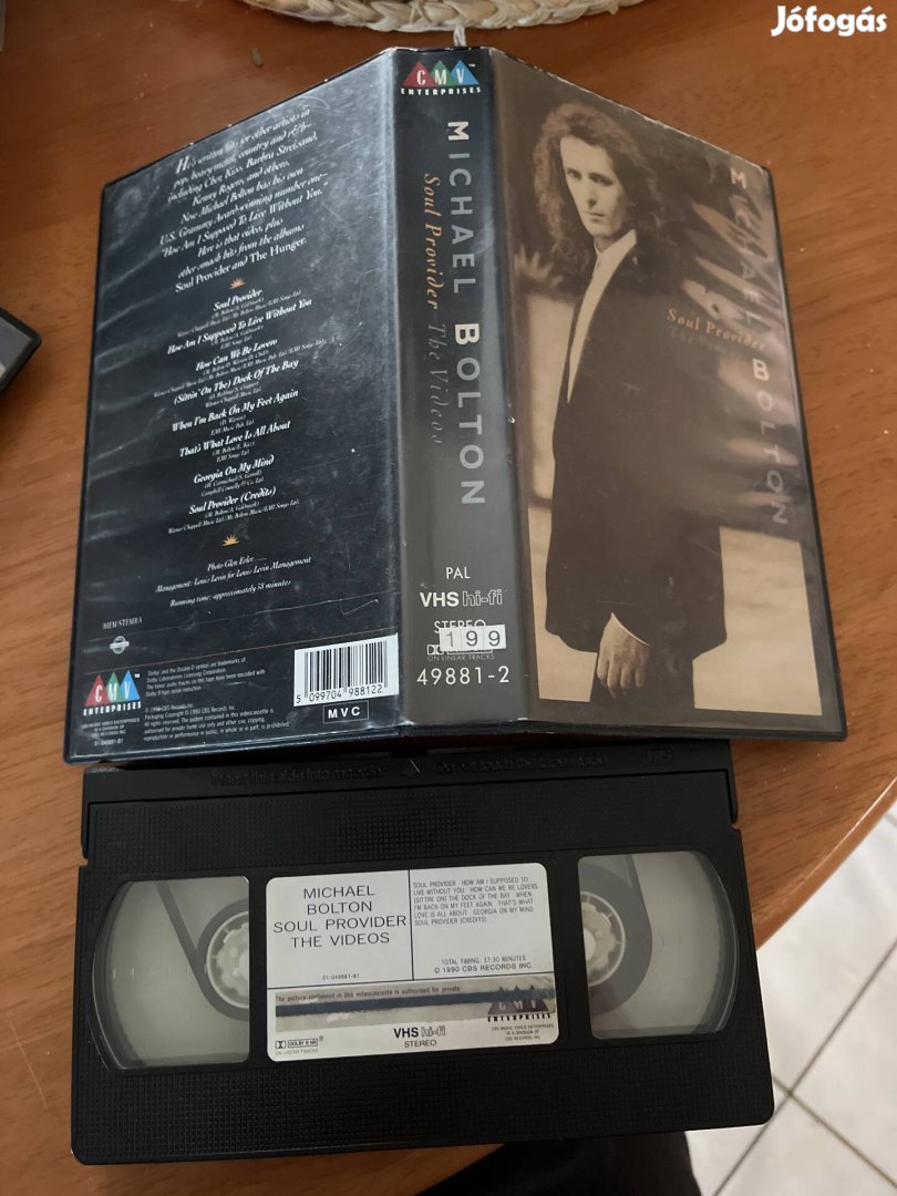 Michael Bolton vhs