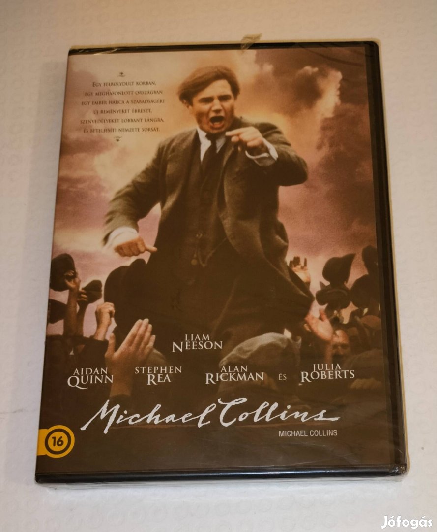 Michael Collins dvd Liam Neeson bontatlan 