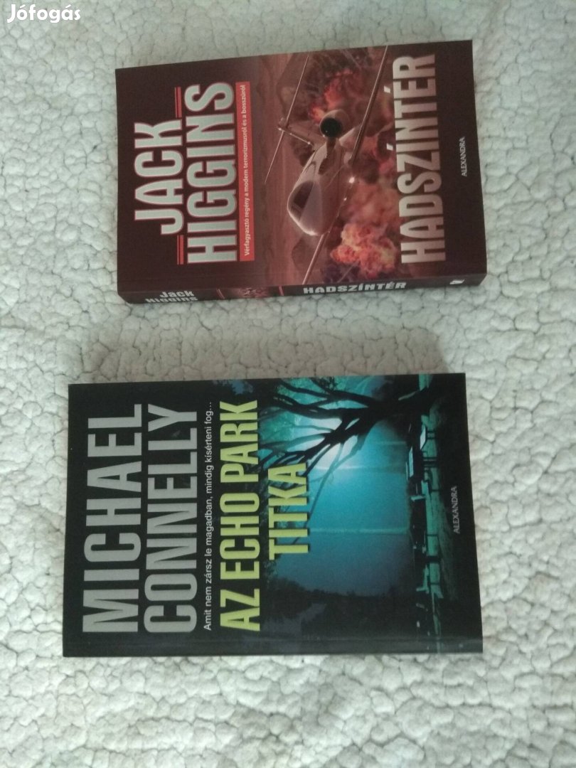 Michael Connelly , Jack Higgins könyv 2db