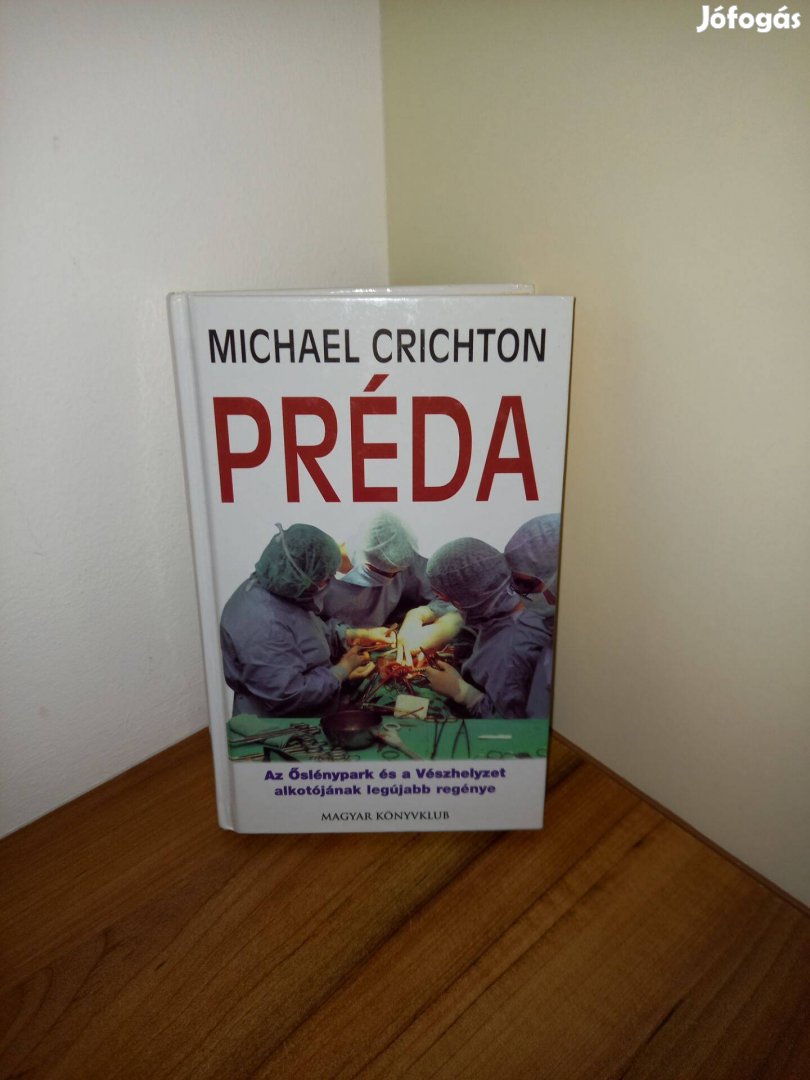 Michael Crichton: Préda könyv krimi