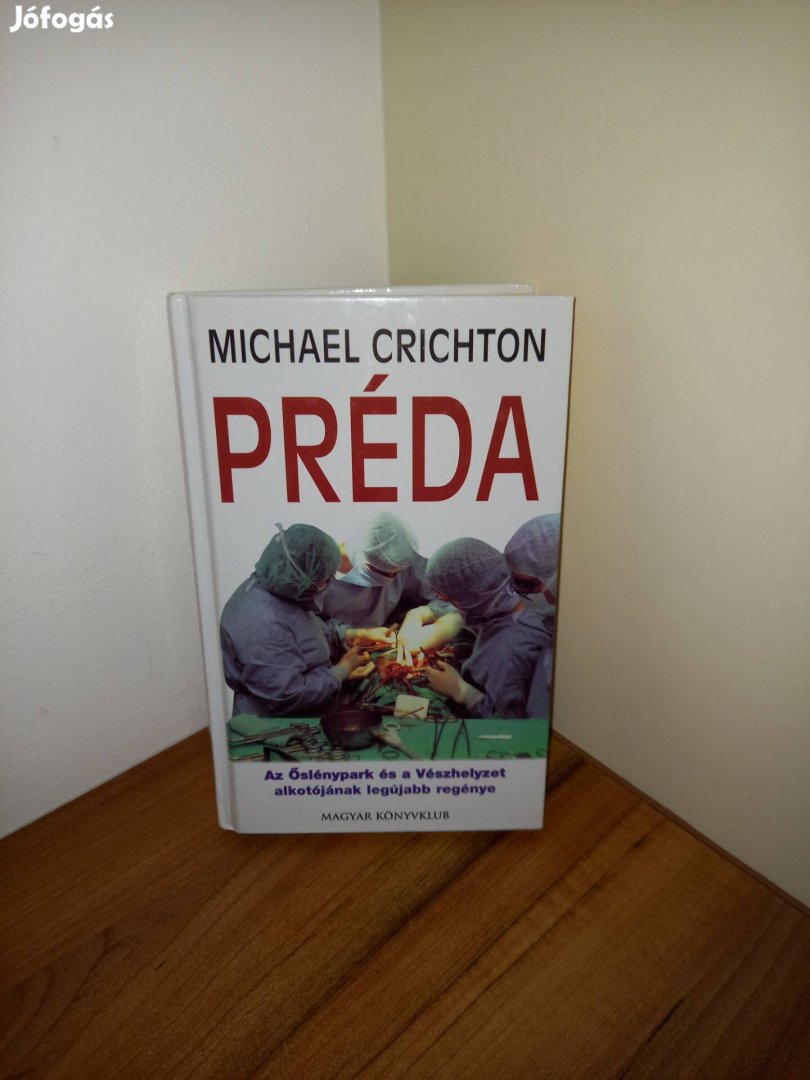 Michael Crichton: Préda könyv krimi