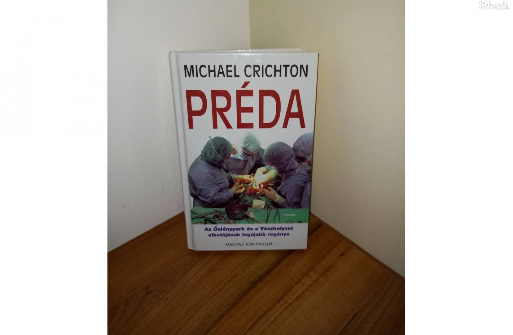 Michael Crichton: Préda könyv krimi