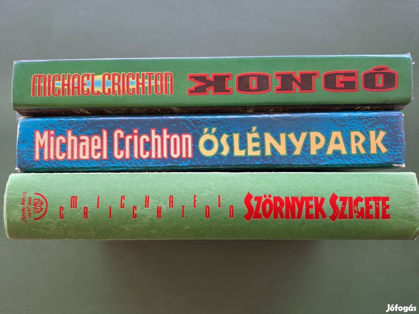 Michael Crichton könyvek