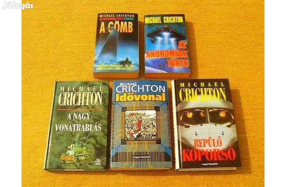 Michael Crichton könyvek - II