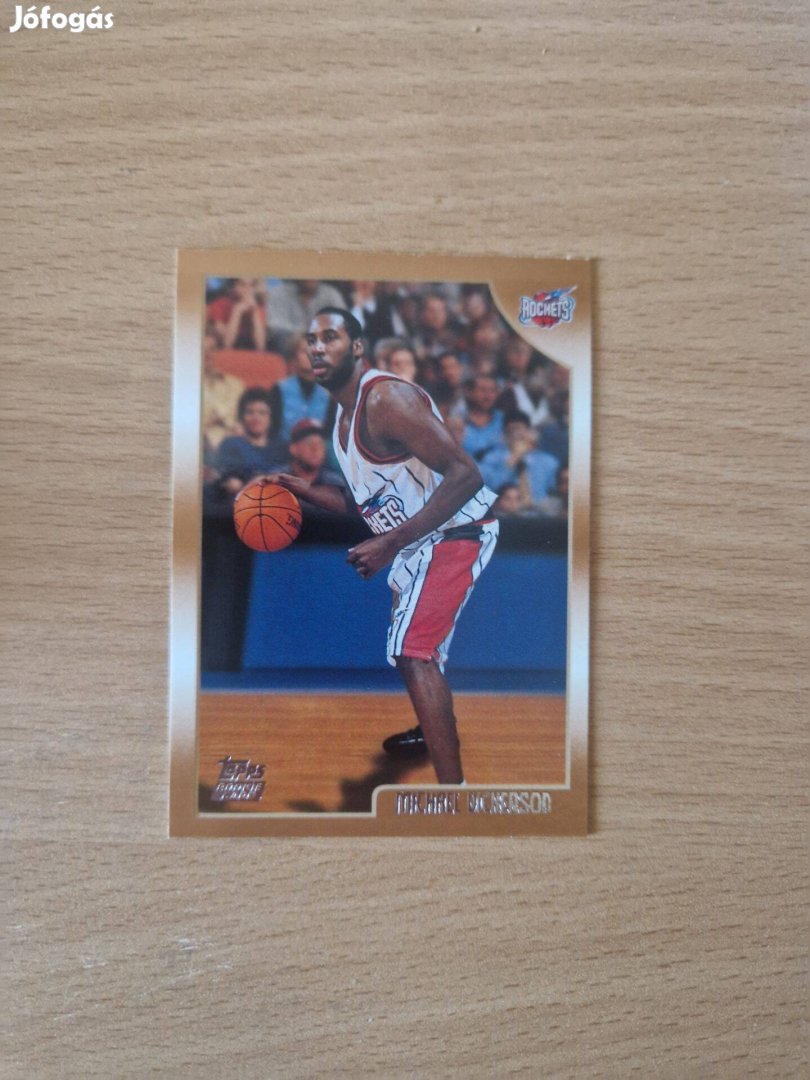 Michael Dickerson Topps 1998-99 Rookie 208 kosaras kártya