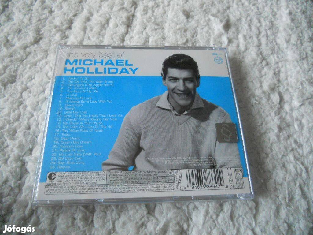 Michael Holliday : The very best of CD ( Új, Fóliás)