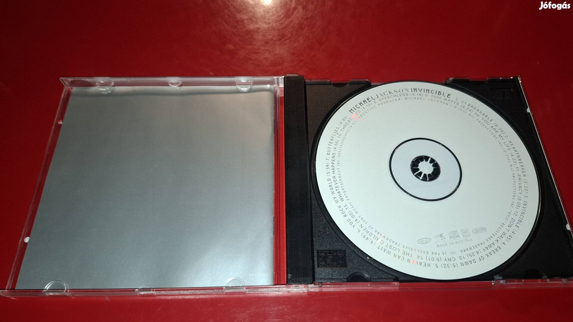 Michael Jackson Invincible Cd 2009