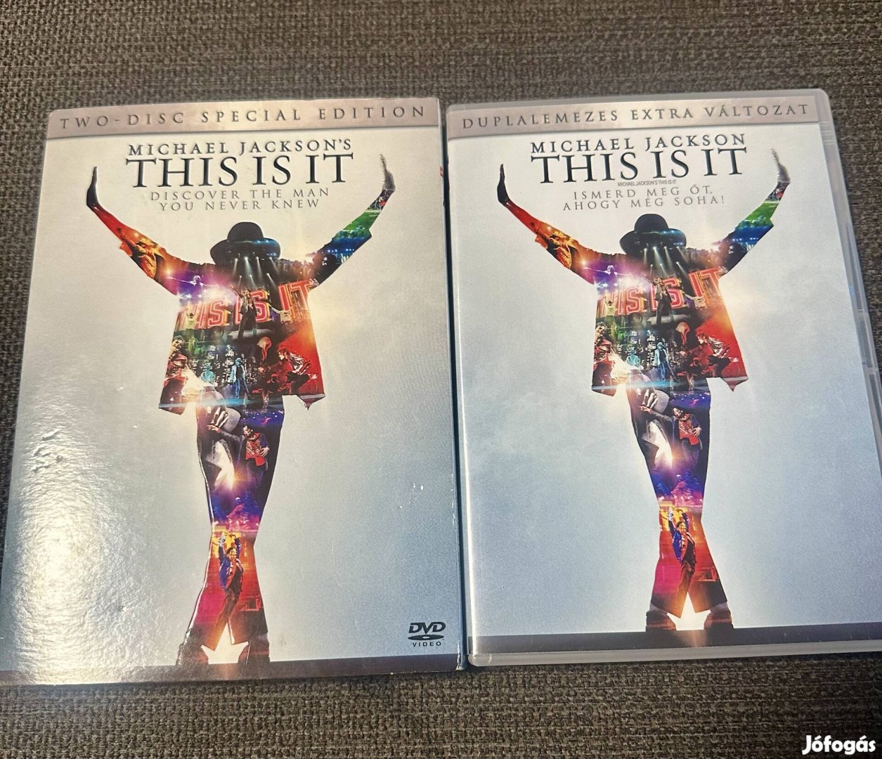 Michael Jackson Limitált szériás dupla dvd