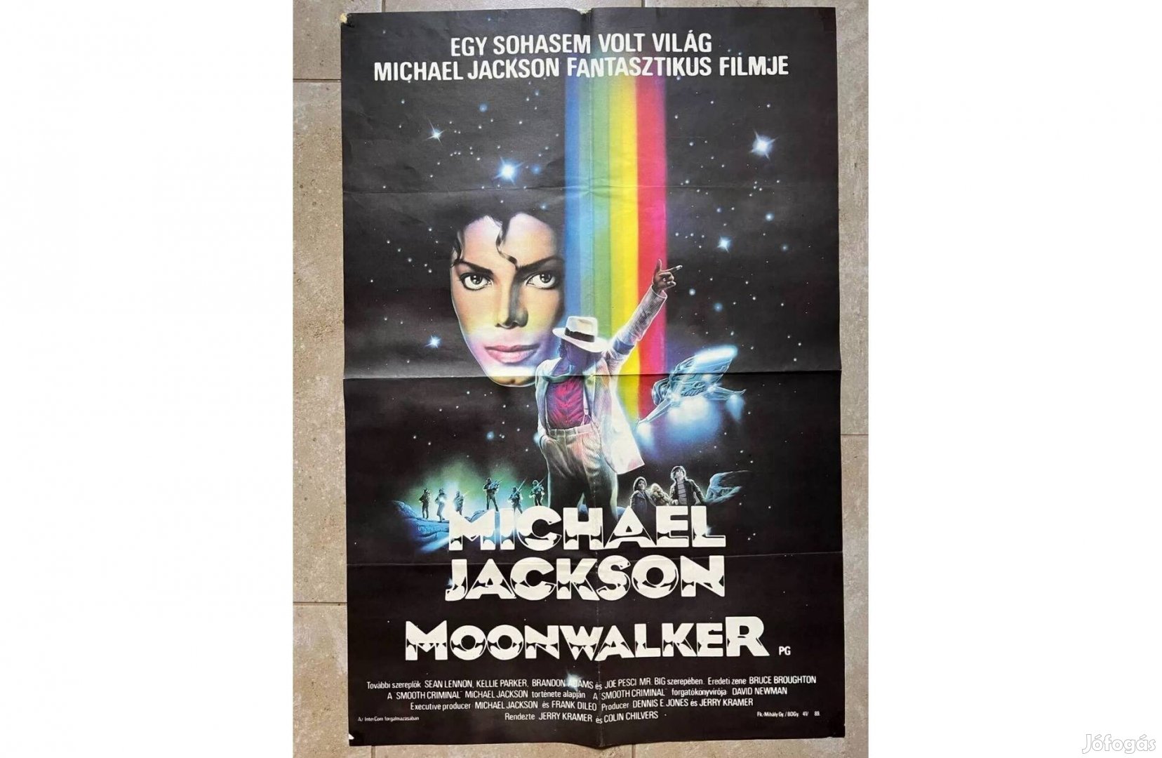 Michael Jackson Moonwalker moziplakát eredeti