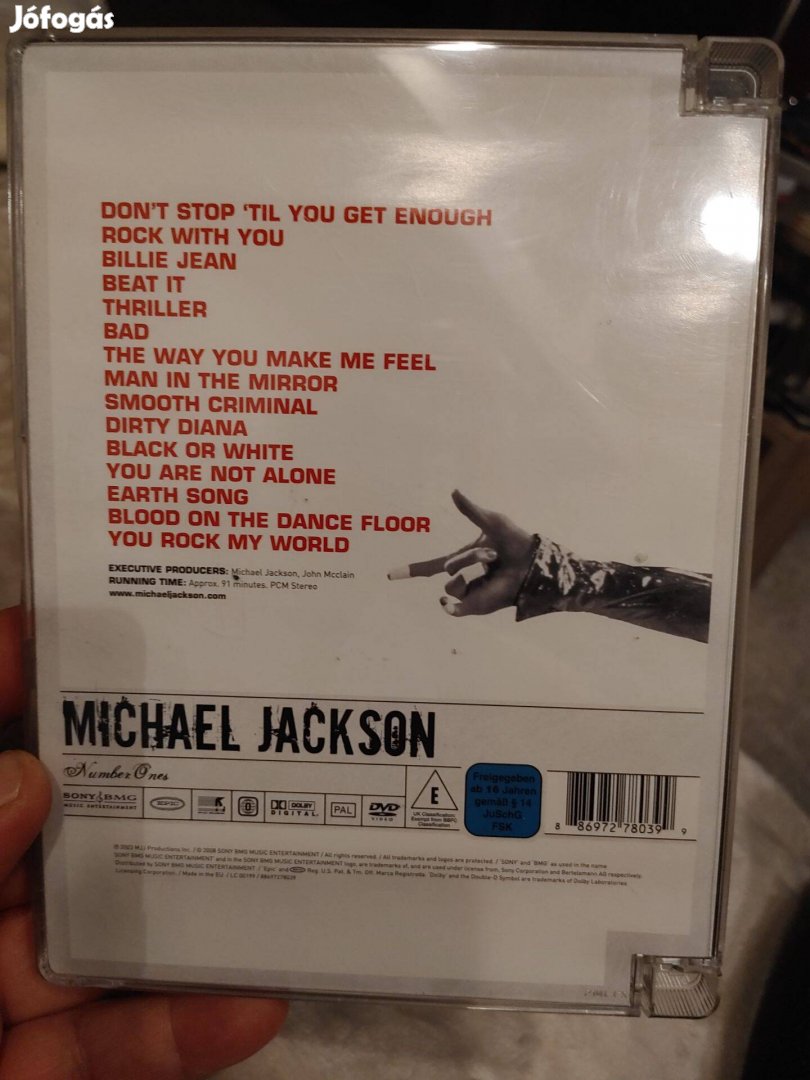 Michael Jackson Number Ones DVD