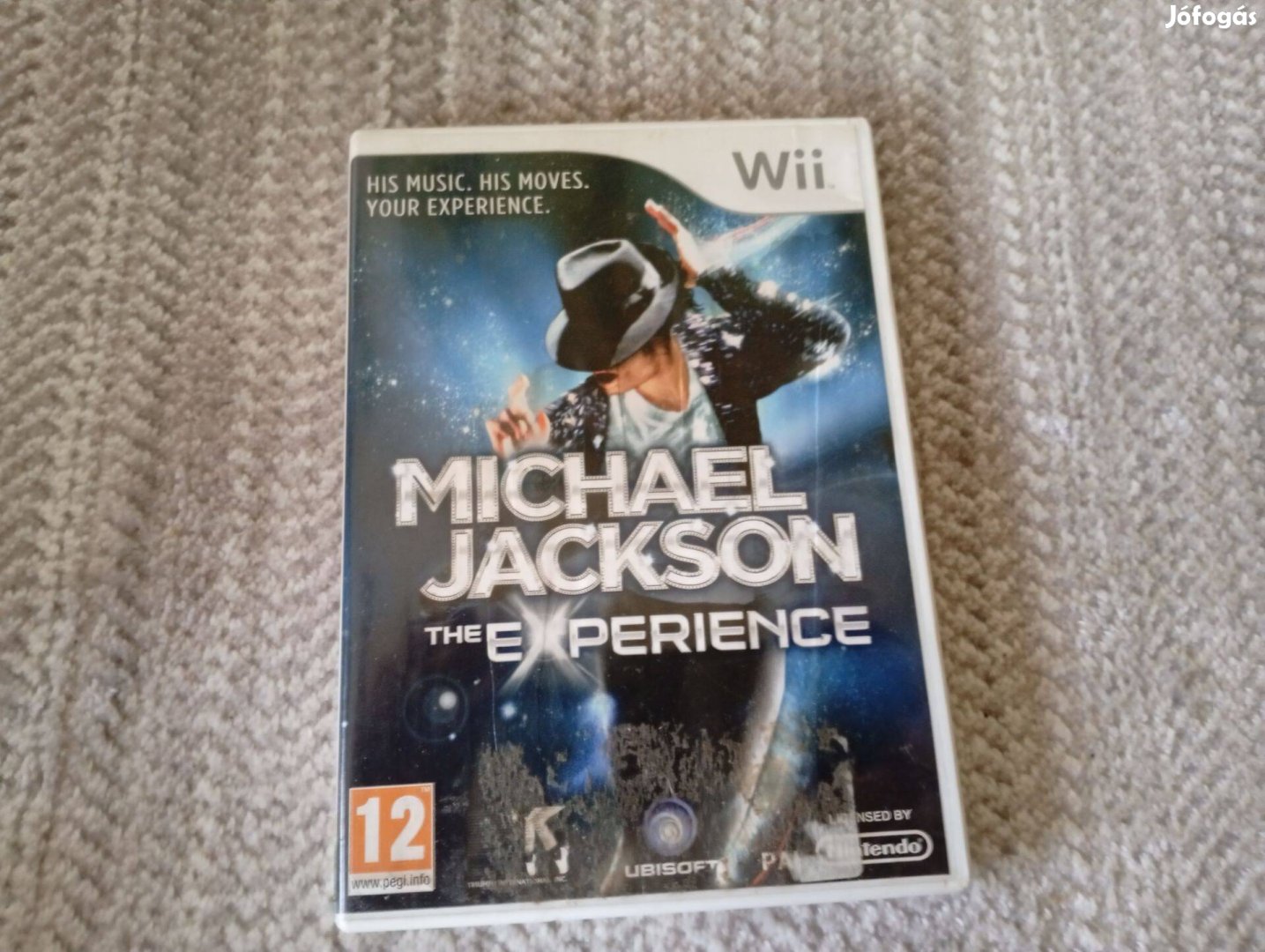 Michael Jackson The Experience eredeti Nintendo Wii játék