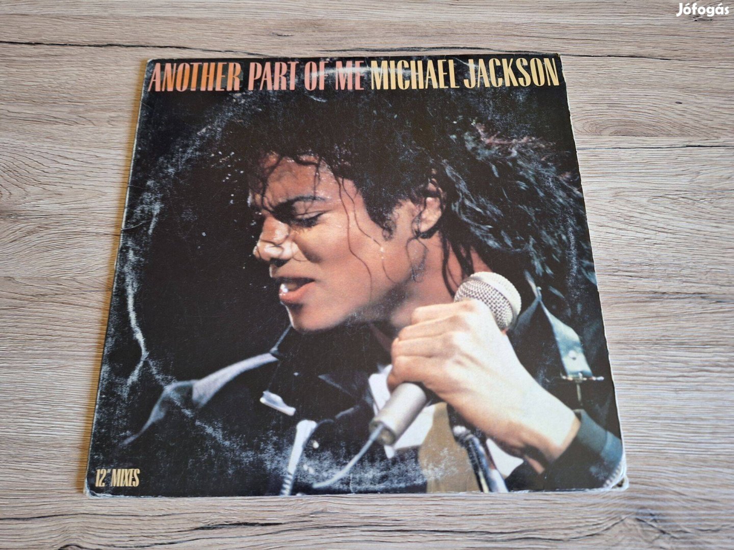 Michael Jackson -Another part of me maxi bakelit lemez! LP