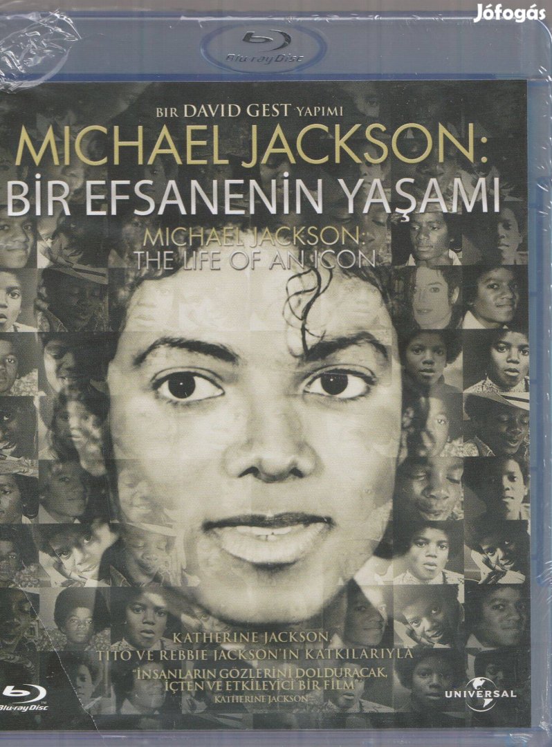 Michael Jackson: Egy ikon élete Blu-Ray (bontatlan)