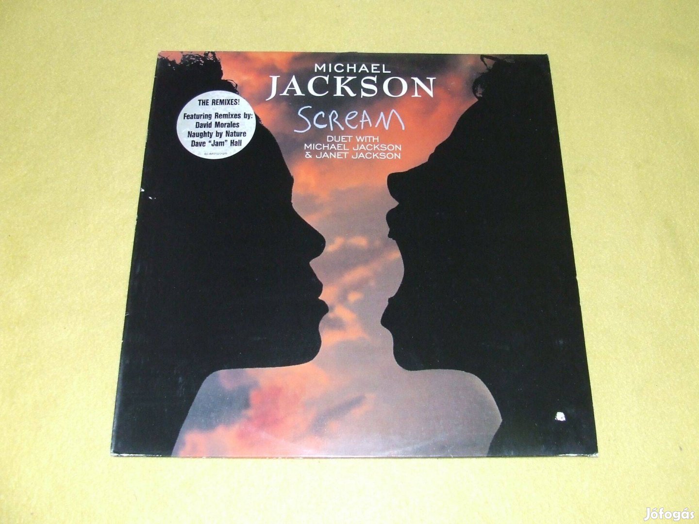 Michael Jackson: Scream - 1995 - bakelit lemez eladó!