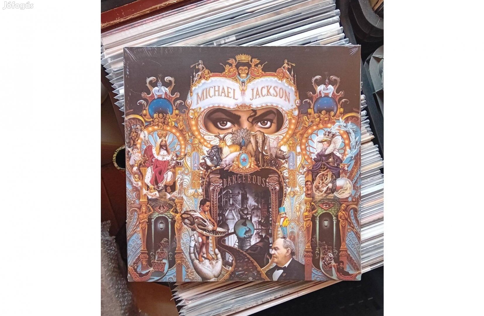 Michael Jackson - Dangerous Dupla Bakelit Lemez LP Bontatlan