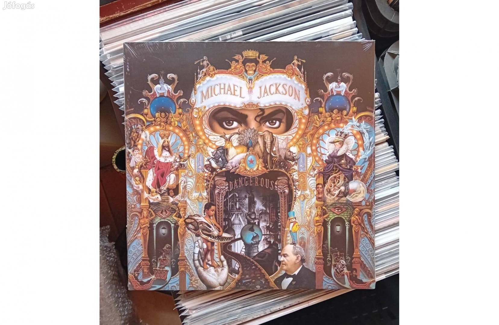 Michael Jackson - Dangerous Dupla Bakelit Lemez LP Bontatlan