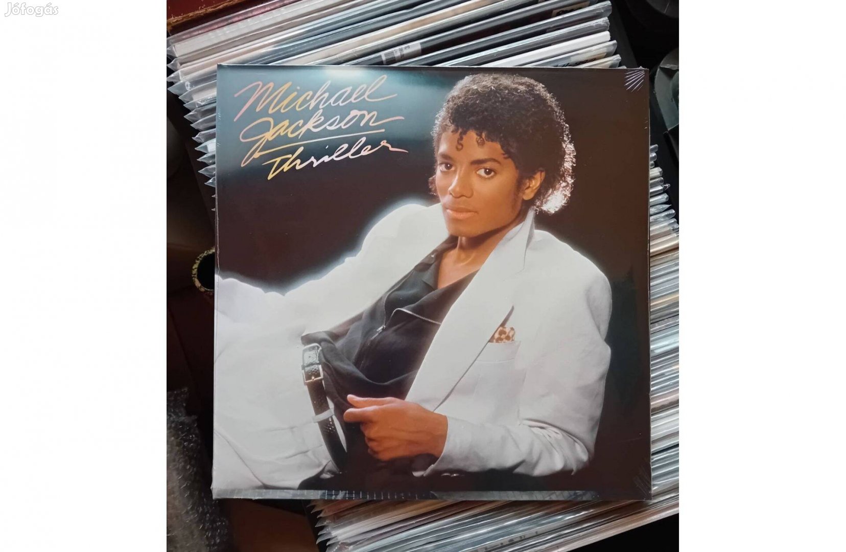 Michael Jackson - Thriller Bakelit Lemez LP Bontatlan