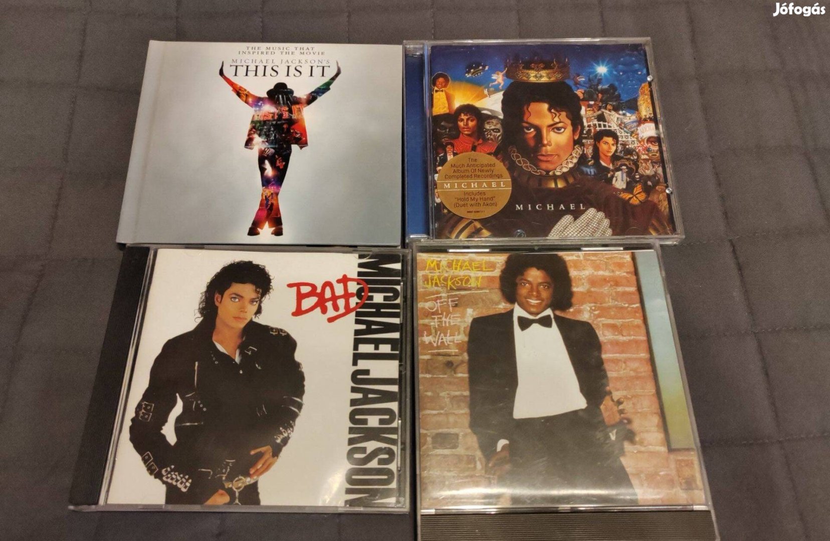 Michael Jackson cd gyűjtemény