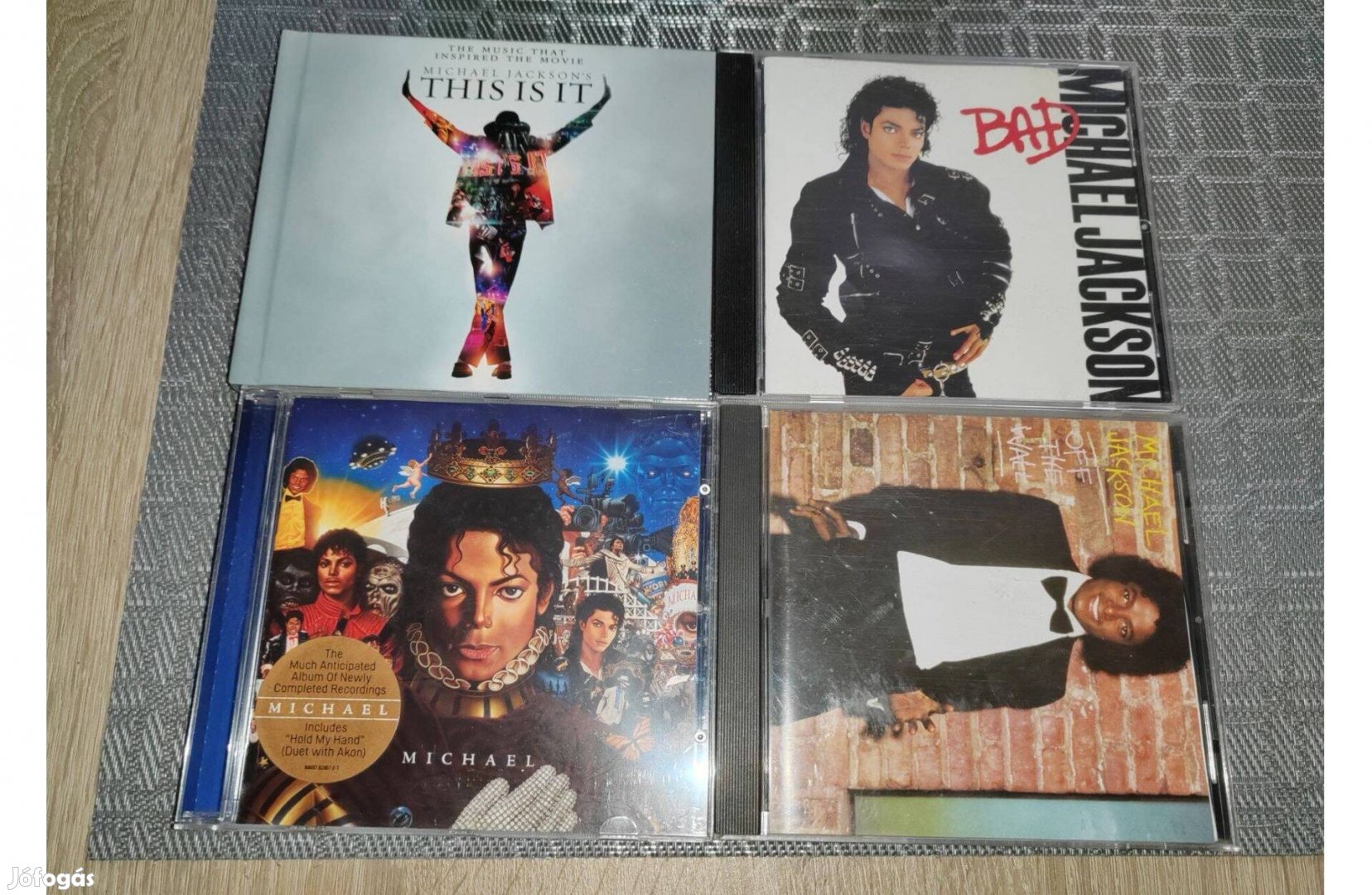 Michael Jackson cd gyűjtemény