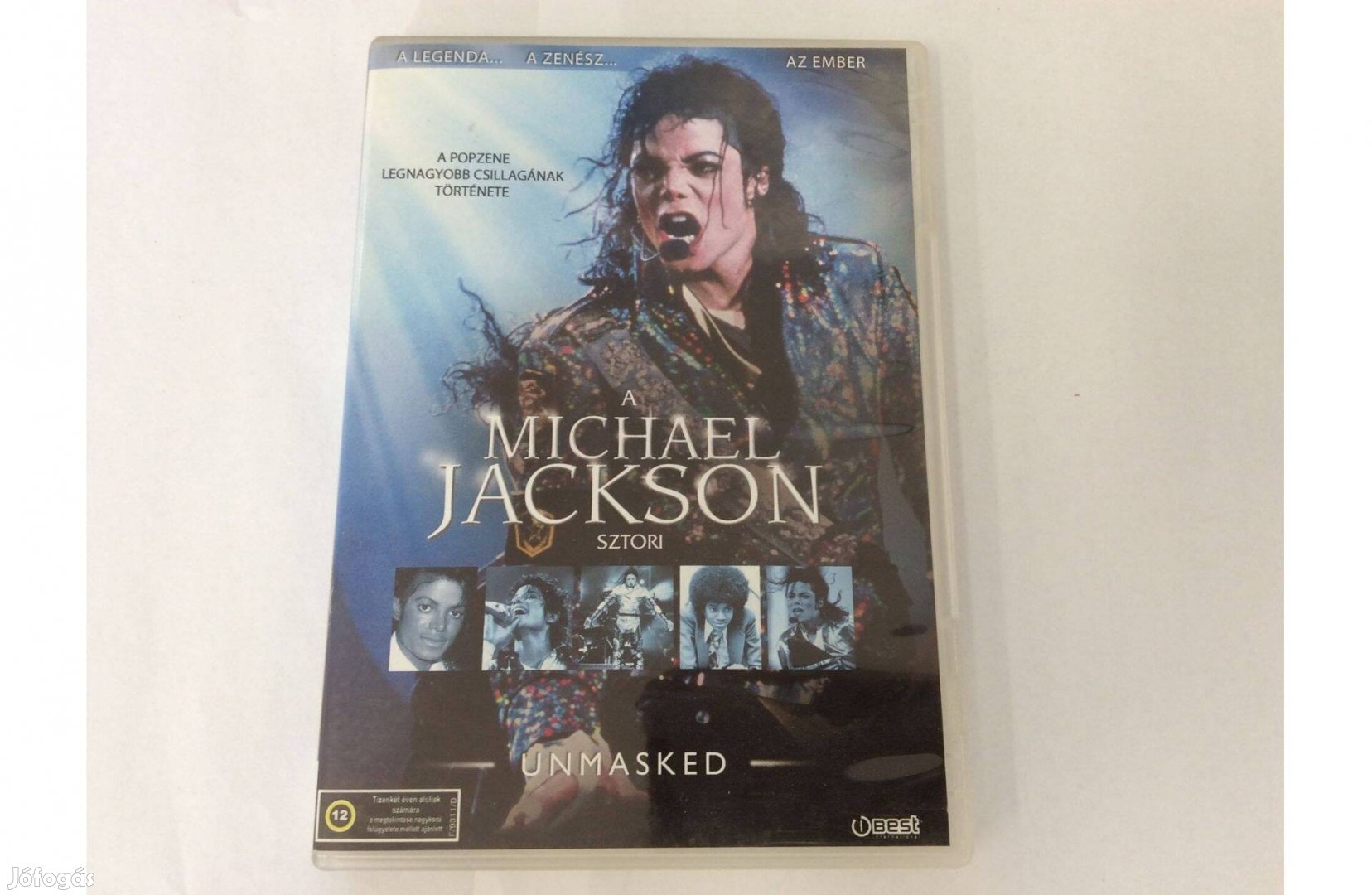 Michael Jackson sztori DVD A popzene legnagyobb csillagának története