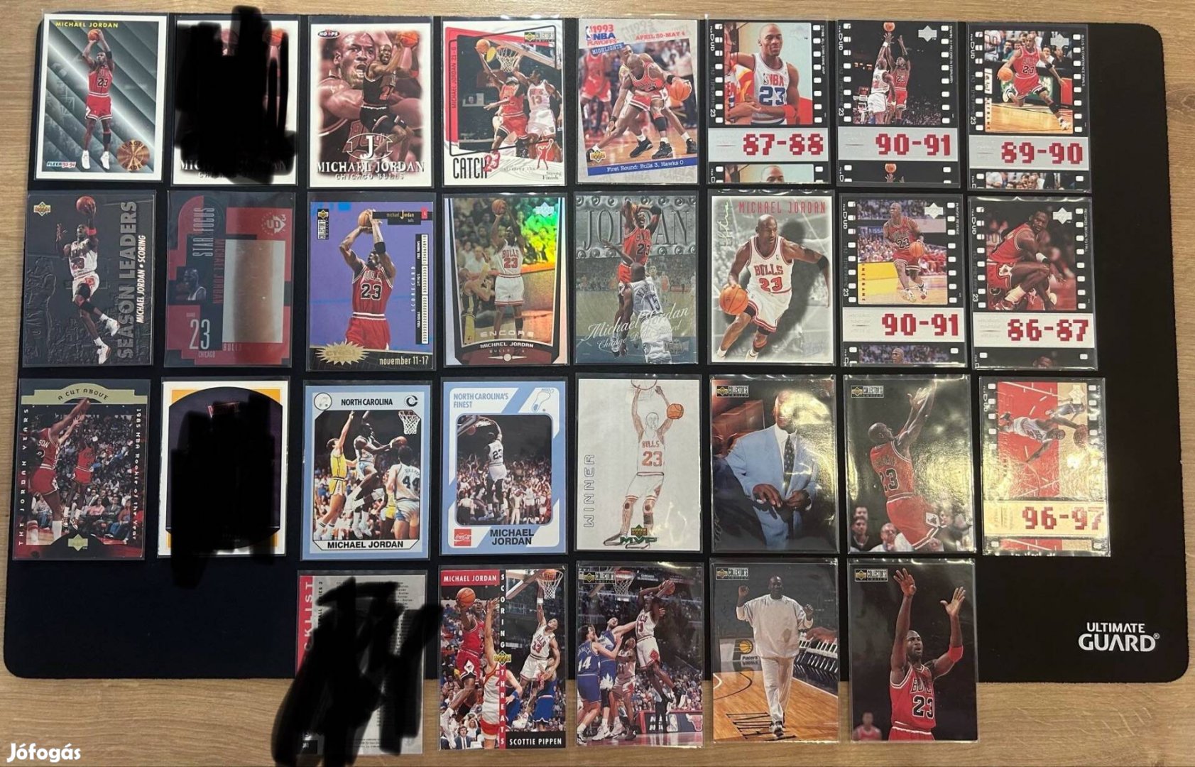 Michael Jordan retro kosaras kártya lot