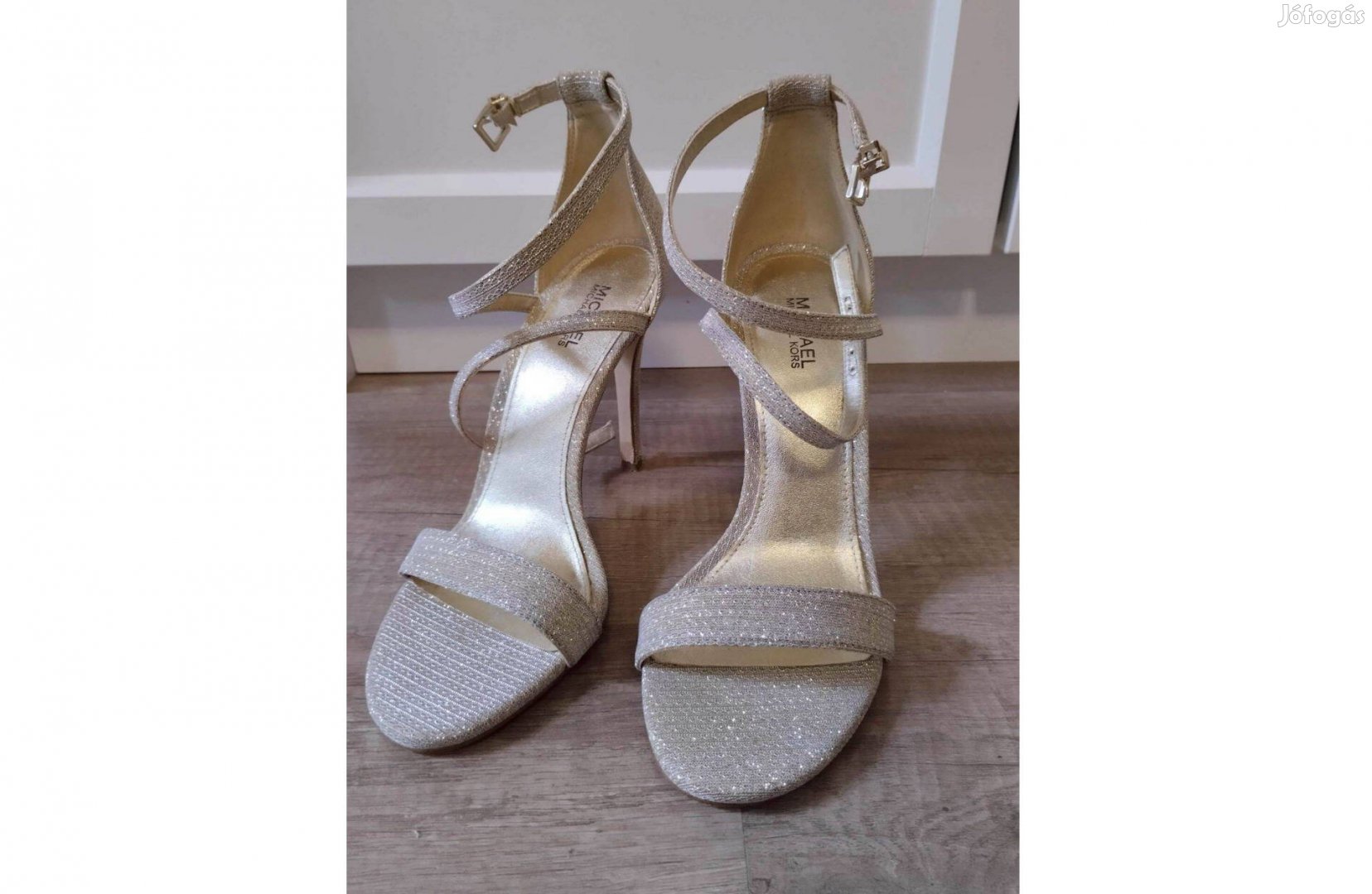 Michael Kors Antonia high heel platina sz n magassark II