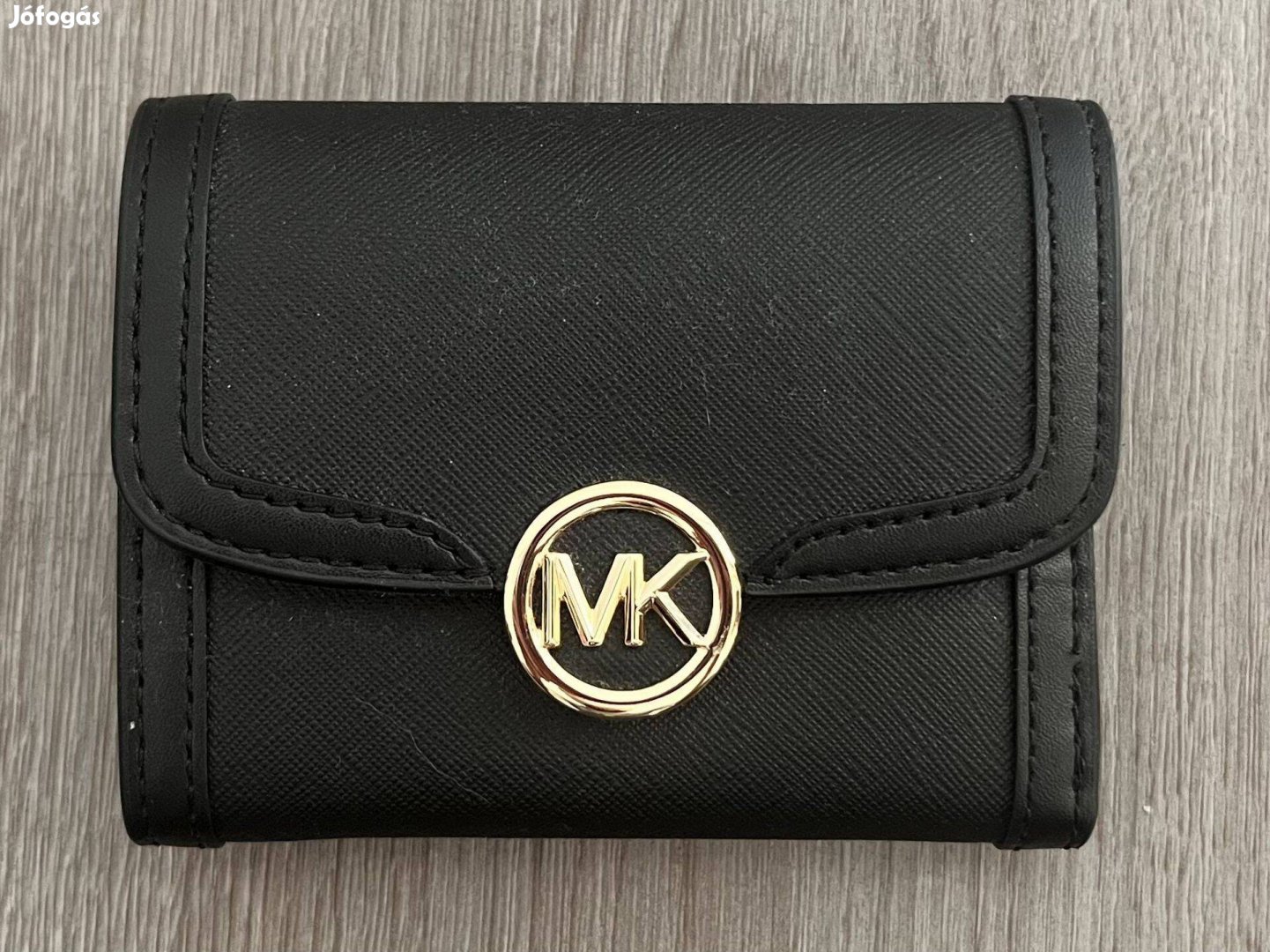 Michael Kors Leida black wallet (women) női, új