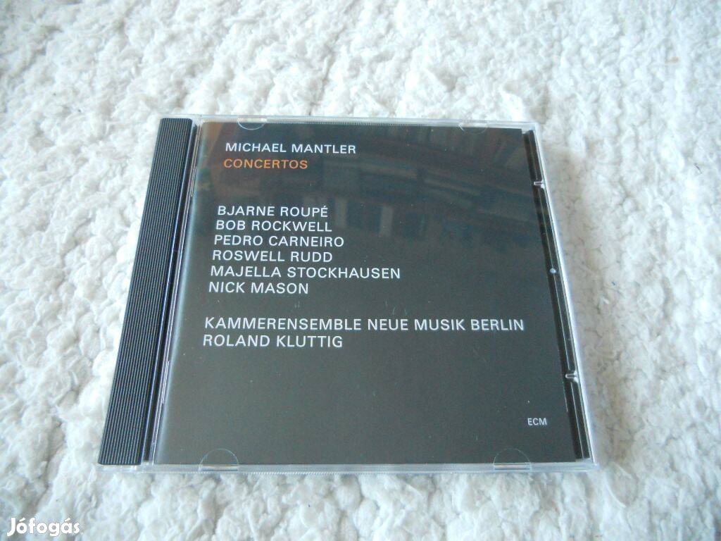 Michael Mantler : Concertos CD ( Új )