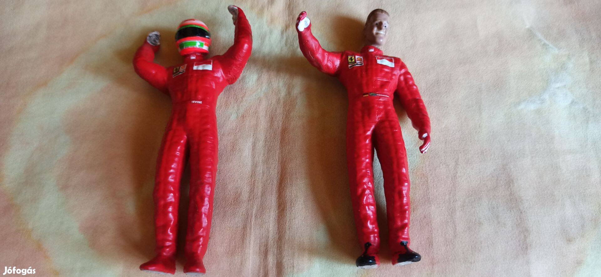 Michael Schumacher, Eddie Irvine 12cm-es figurák 2db