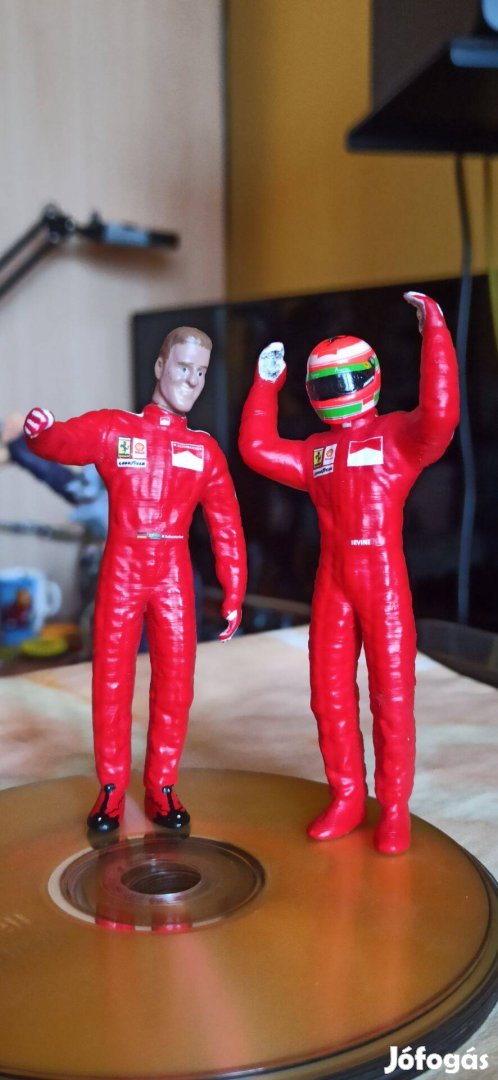 Michael Schumacher, Eddie Irvine 12cm-es figurák 2db