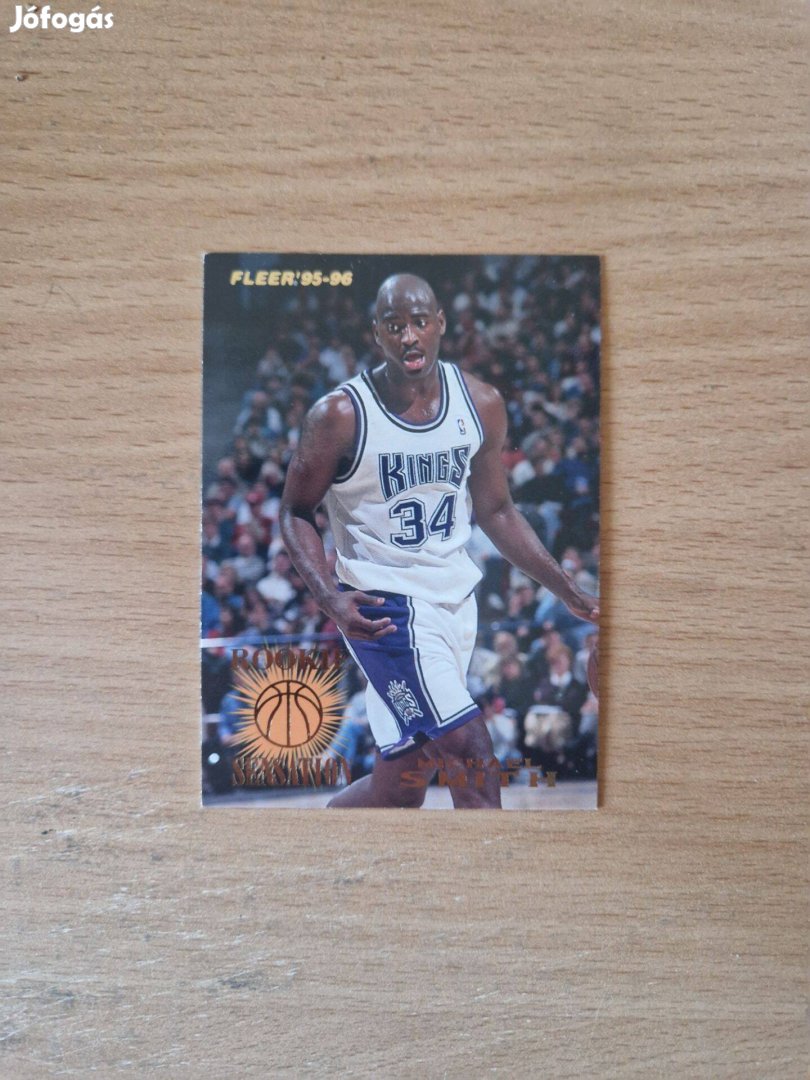 Michael Smith Fleer 1995-96 Rookie Sensation 223 kosaras