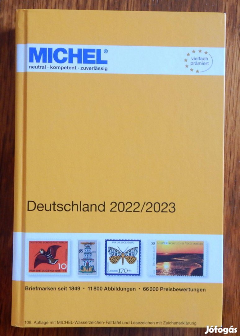 Michel Deutschland 2022/2023 bélyegkatalógus