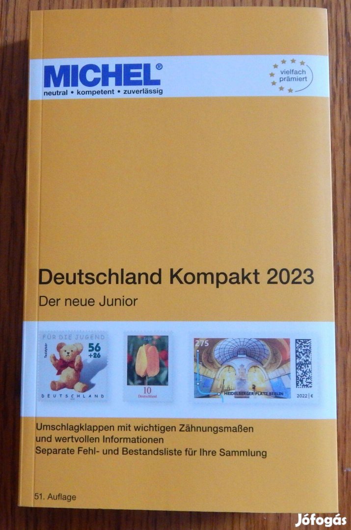 Michel bélyegkatalógus Deutschland Kompakt 2023