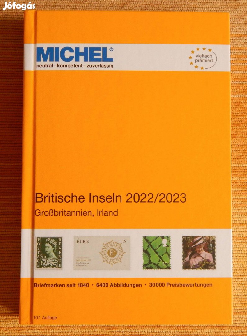 Michel bélyegkatalógus - Britische Inseln 2022/2023