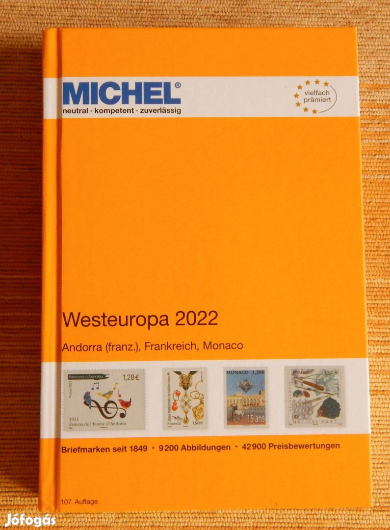 Michel bélyegkatalógus - Westeuropa 2022